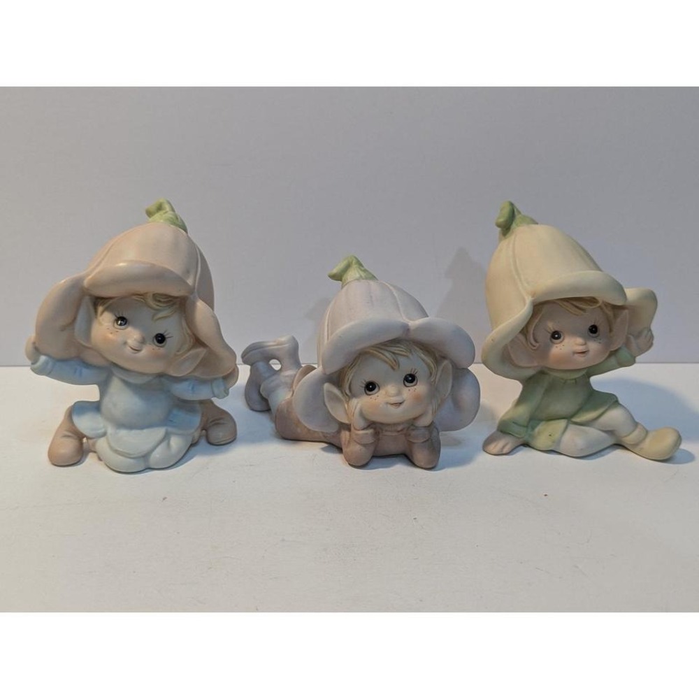 Homco Set of 3 Vintage‎ Pixie Elf
#5615